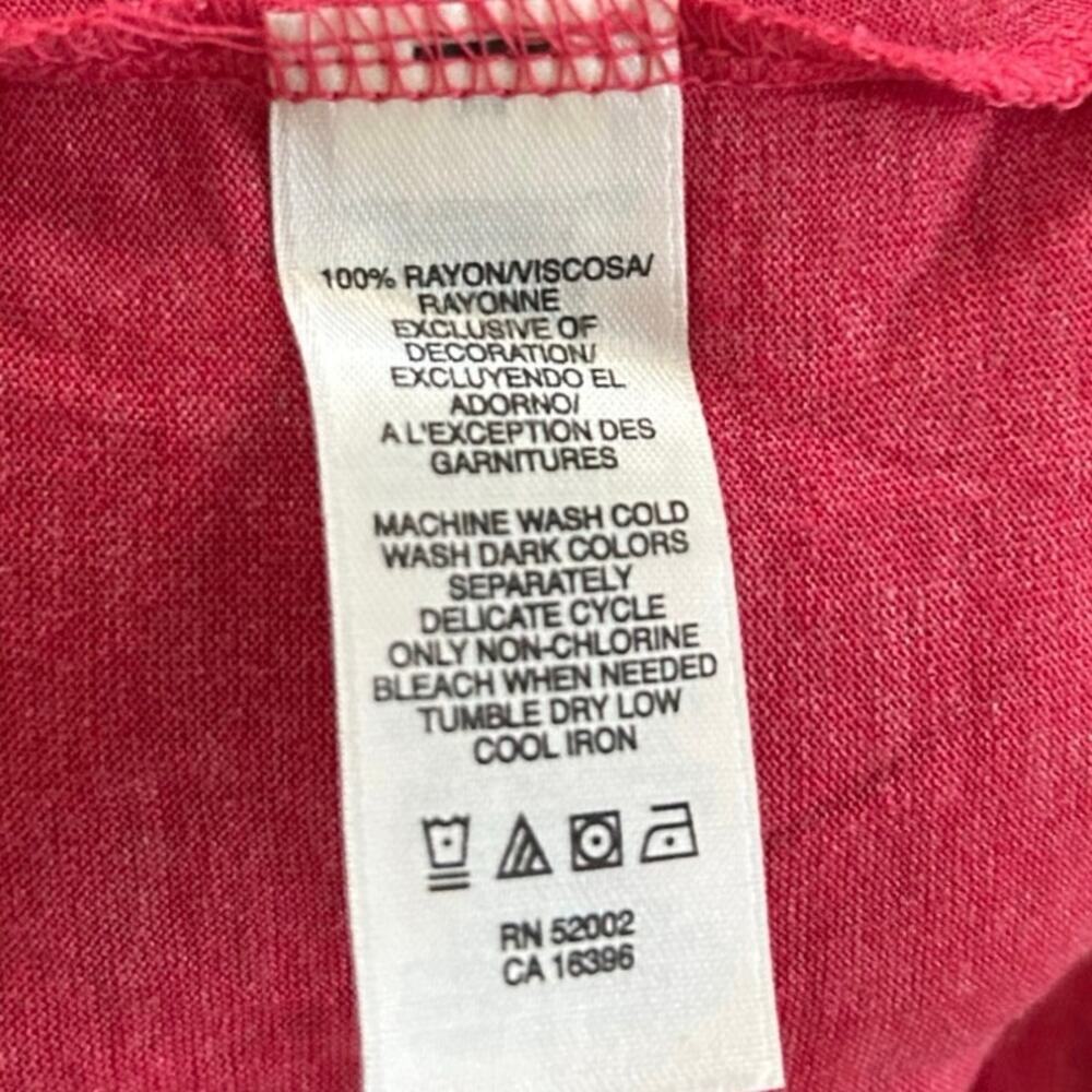 DKNY Jeans Vintage Bow Tie Blouse Feminine Preppy Top Women M - Picture 8 of 9